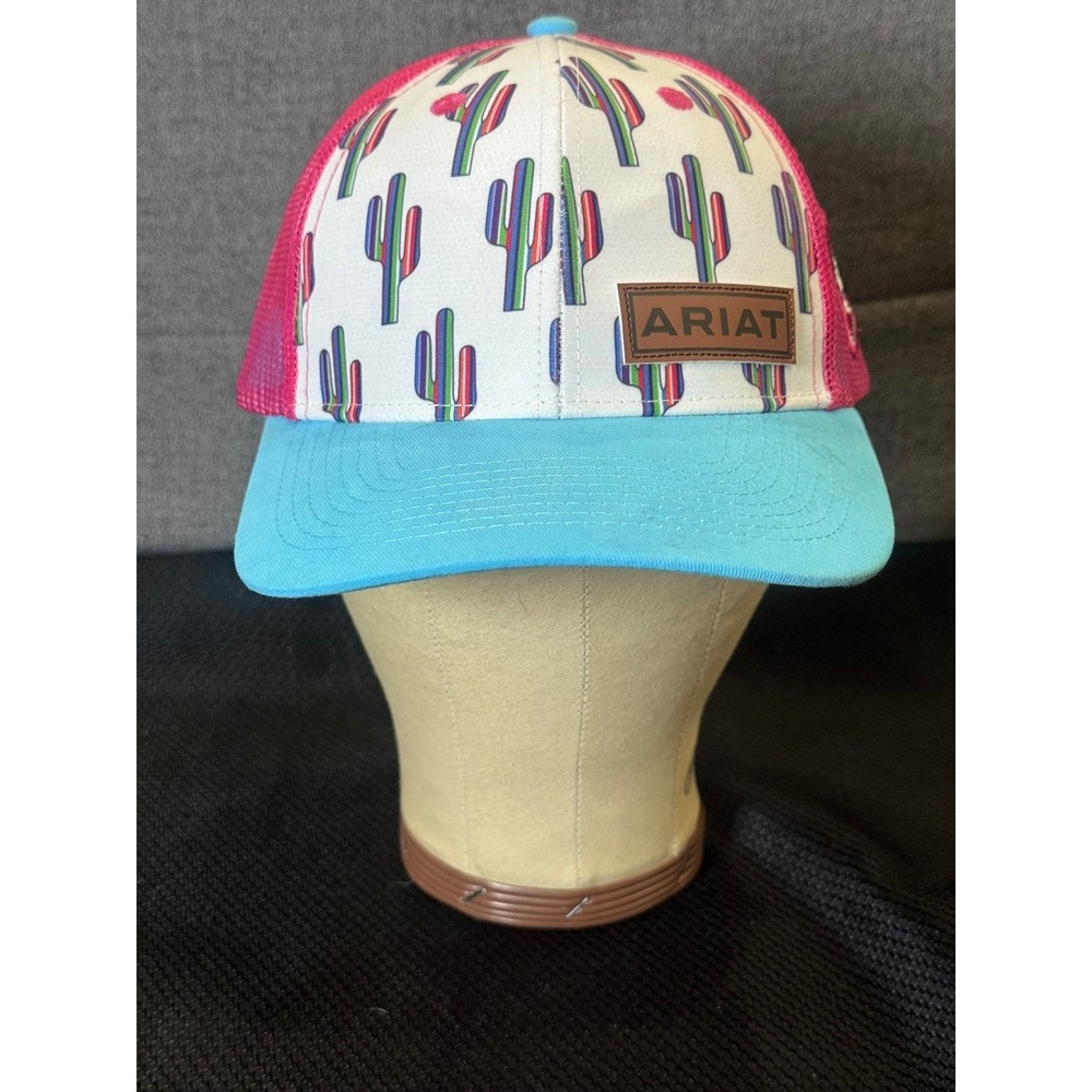 Pink Ariat trucker‎ hat